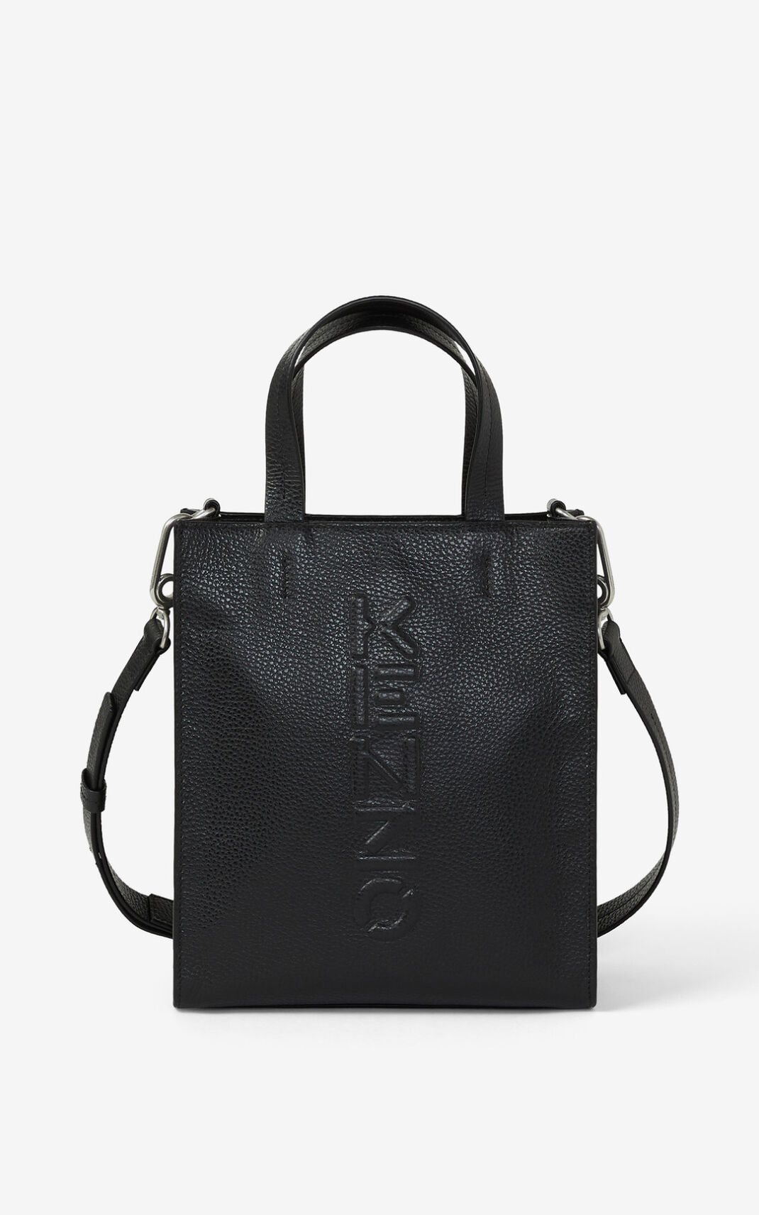 Kenzo Imprint small grained δερματινα τσάντα για ψώνια γυναικεια μαυρα | GR071505